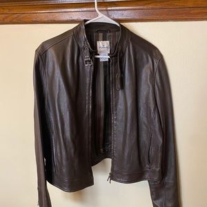 Faconnable Women’s Leather Jacket